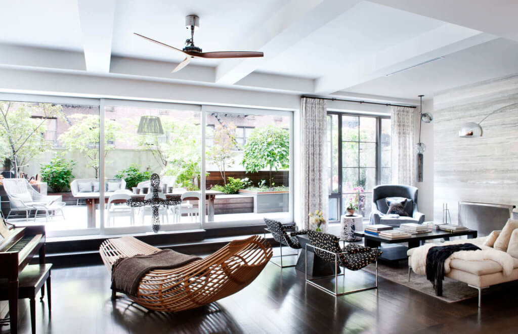 David Howell, DHD Architecture - Gramercy Loft Living Room